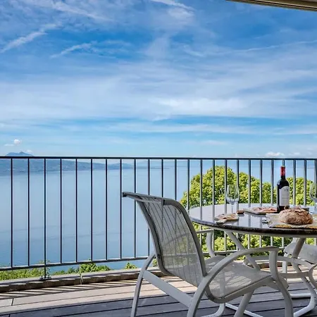 Terrasses De Lavaux-3 Luxe&détente Terrasse Piscine Vue Montagnes Et Appartamento Puidoux