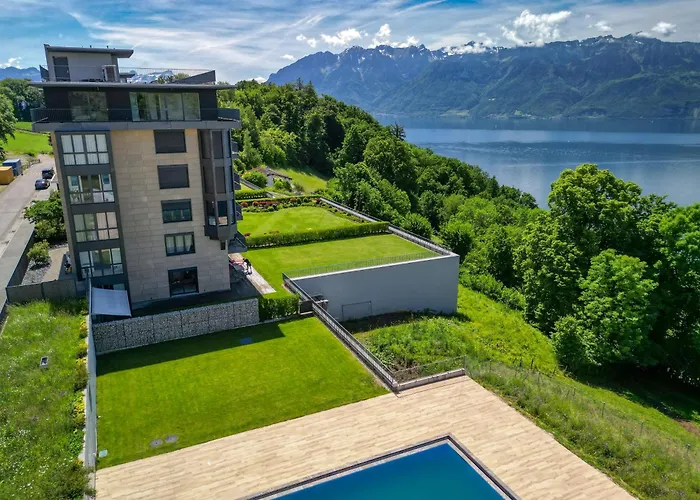 Les Terrasses De Lavaux-3 Luxueux Avec Vue Sur Et Piscine Appartement *