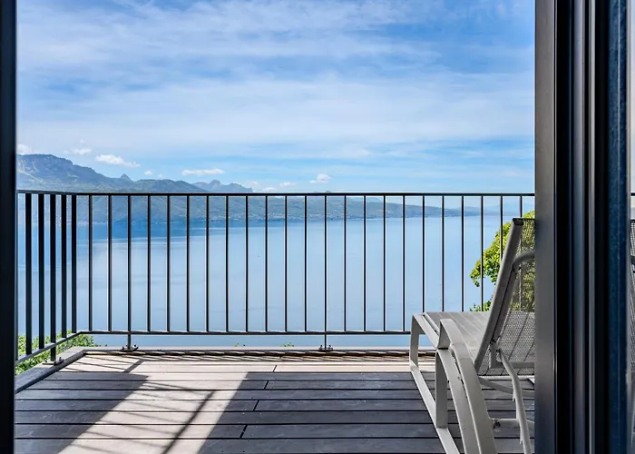 Les Terrasses De Lavaux-3 Luxueux Avec Vue Sur Et Piscine Puidoux