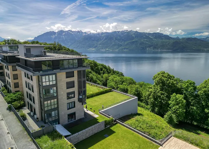 Les Terrasses De Lavaux-3 Luxueux Avec Vue Sur Et Piscine * Puidoux